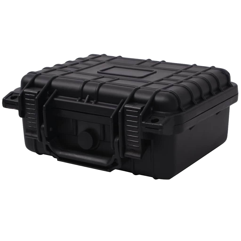 275400 vidaXL Protective Case Black 27x24,6x12,4 cm (142169)