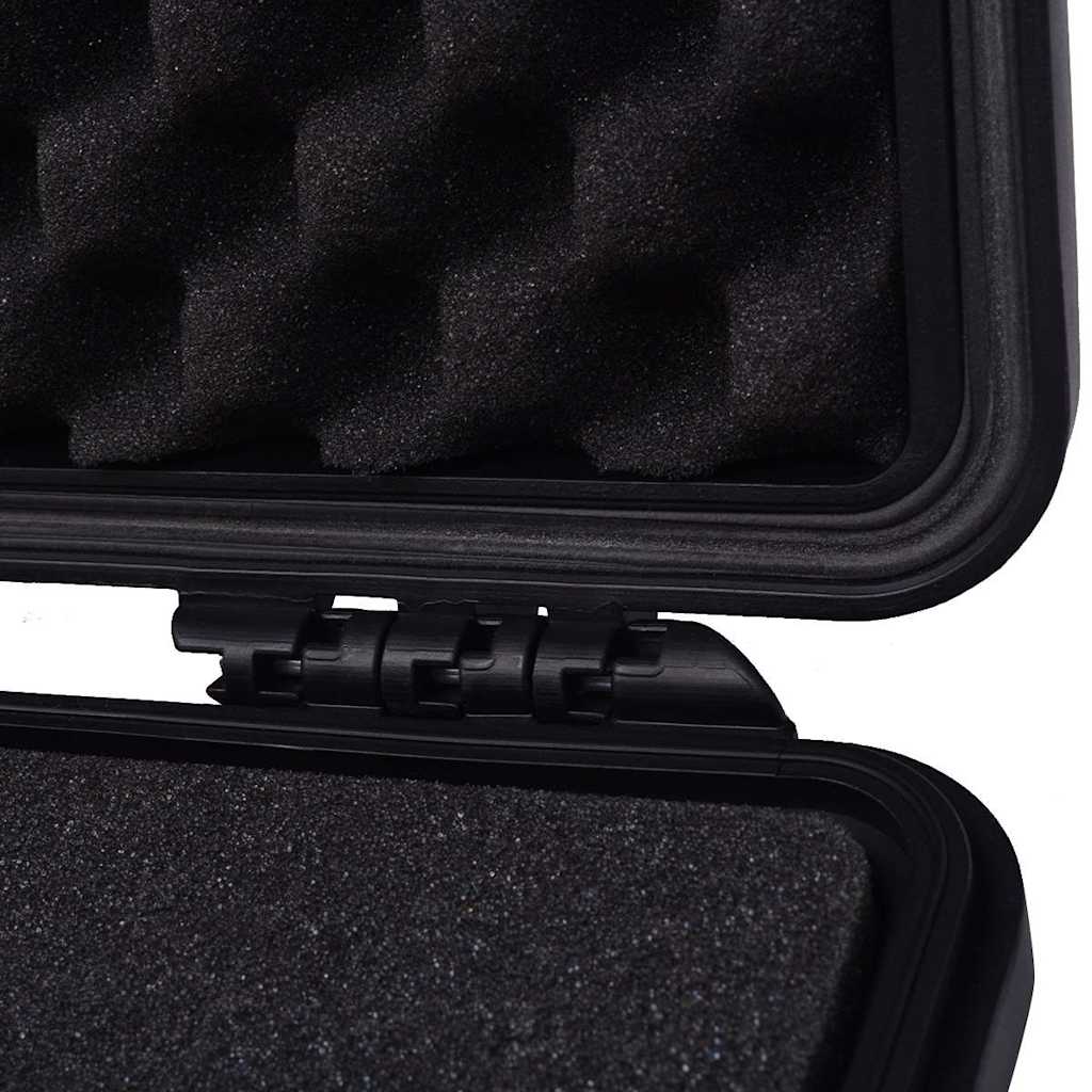 275400 vidaXL Protective Case Black 27x24,6x12,4 cm (142169)