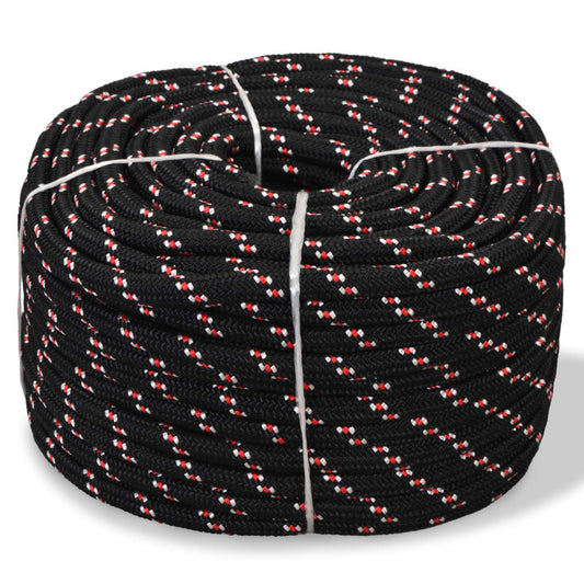Marine Rope Polypropylene 16 mm 250 m Black