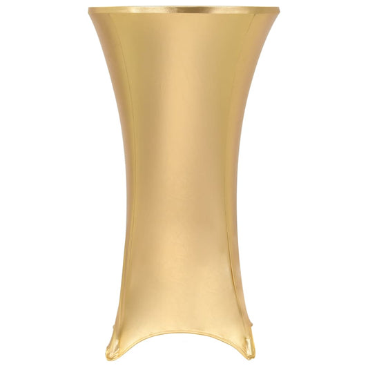 Table Cover | Set of 2 | Gold | 90% Polyester, 10% Elastane