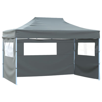 Foldable Tent | Anthracite | 600D Oxford Fabric | 3x4.5m | Collapsible