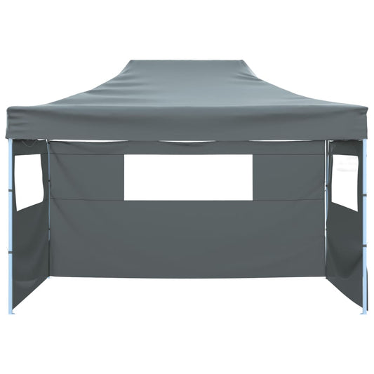 Foldable Tent | Anthracite | 600D Oxford Fabric | 3x4.5m | Collapsible