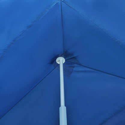 Folding Pop-up Party Tent with 8 Sidewalls 870x291x315 cm Blue