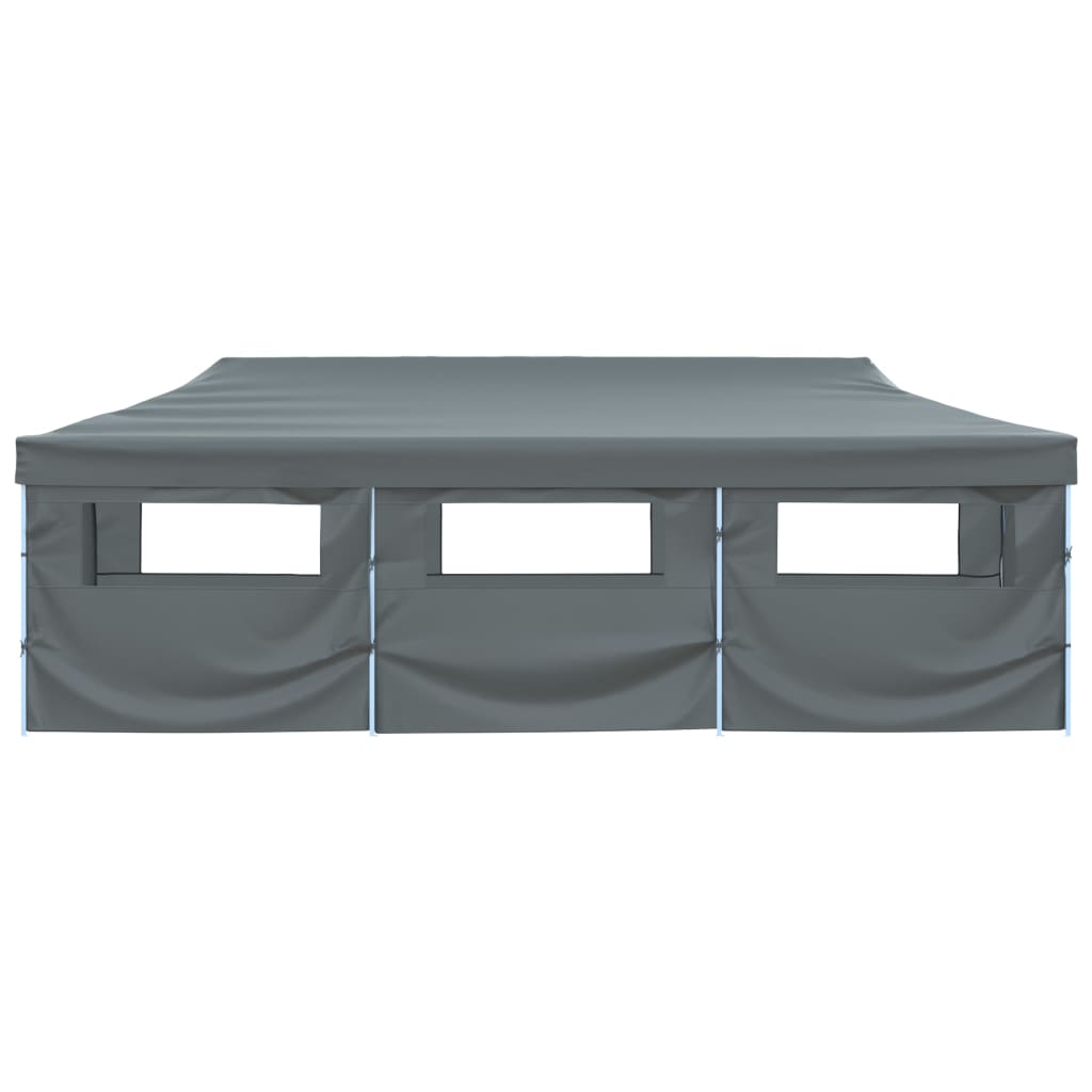 Folding Pop-up Party Tent with 8 Sidewalls 870x291x315 cm