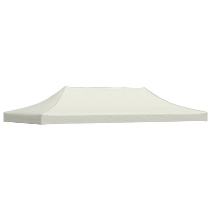 Party Tent Roof 3x6 m Cream
