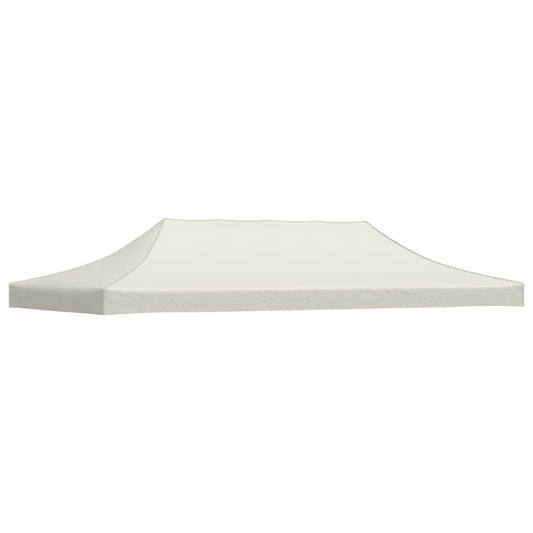 Party Tent Roof 3x6 m Cream