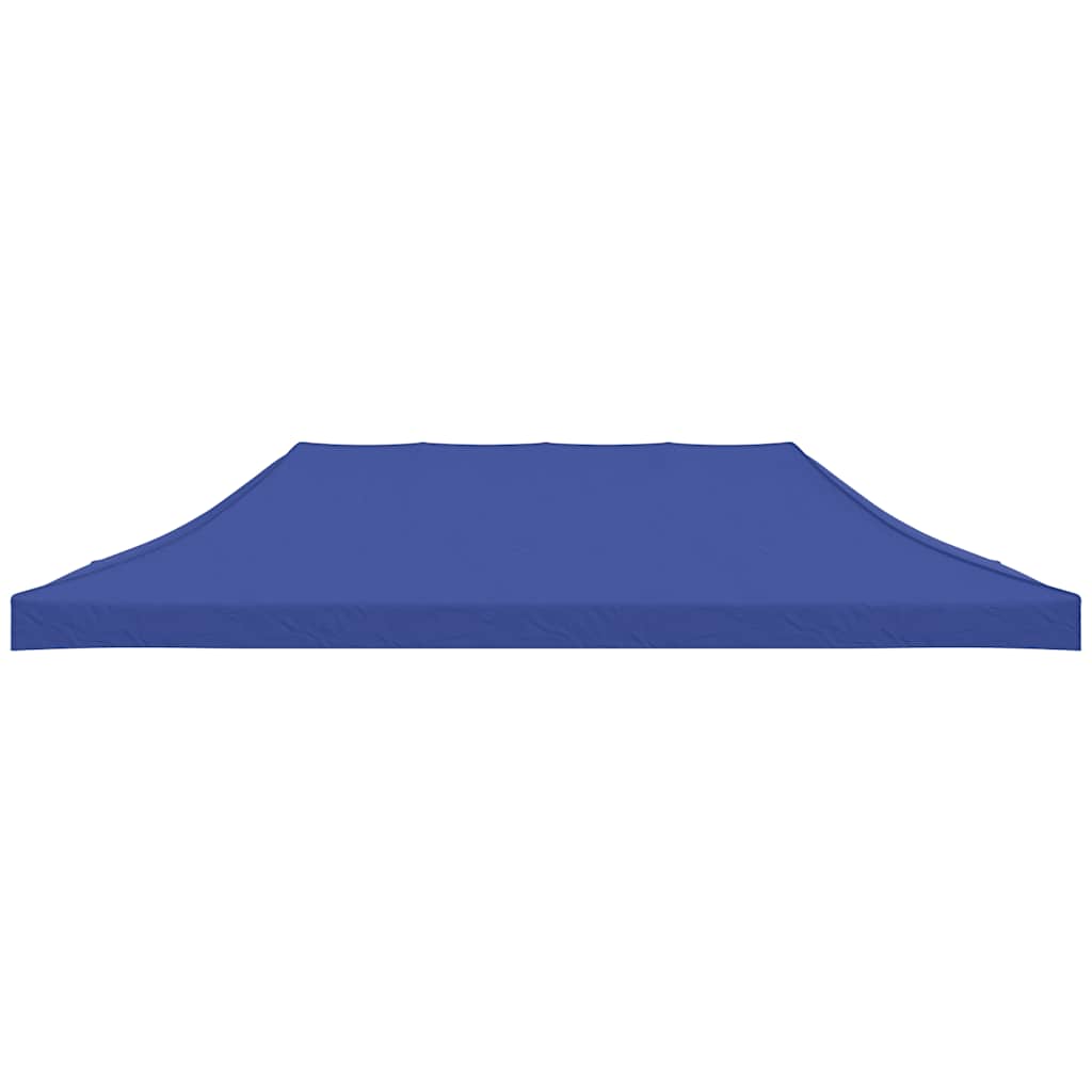 Party Tent Roof 3x6 m Blue