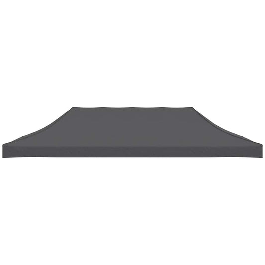 Party Tent Roof 3x6 m Anthracite
