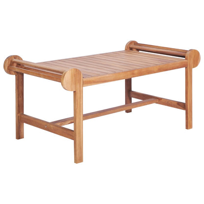 44734 vidaXL Coffee Table 100x50x45 cm Solid Teak