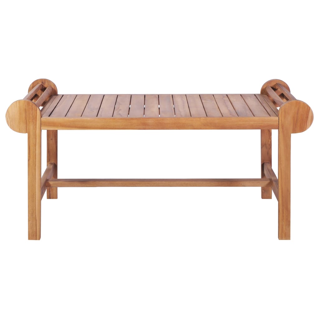 44734 vidaXL Coffee Table 100x50x45 cm Solid Teak