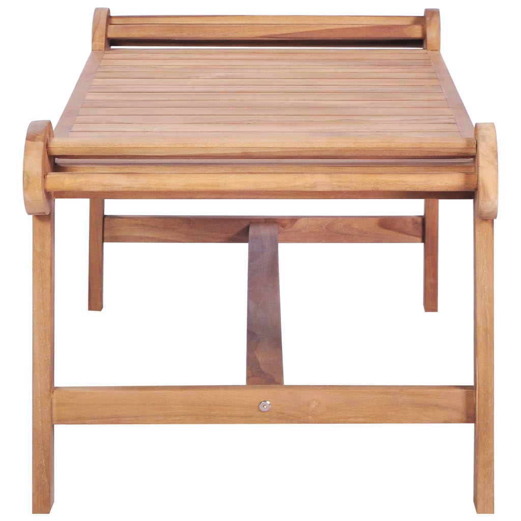 44734 vidaXL Coffee Table 100x50x45 cm Solid Teak