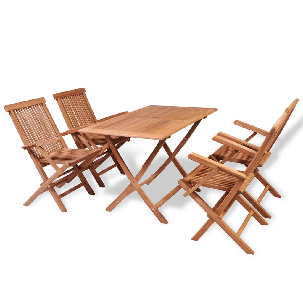 Garden Dining Set | Warm teak