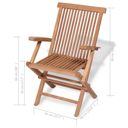 Garden Dining Set | Warm teak