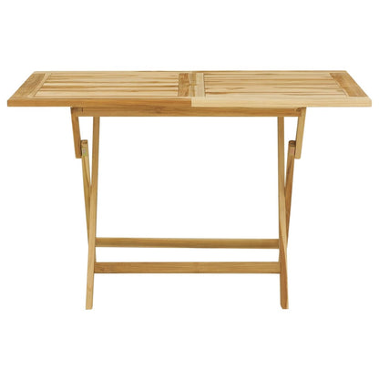 Garden Dining Set | Teak | Fine sanded teak hardwood | Medium | Foldable