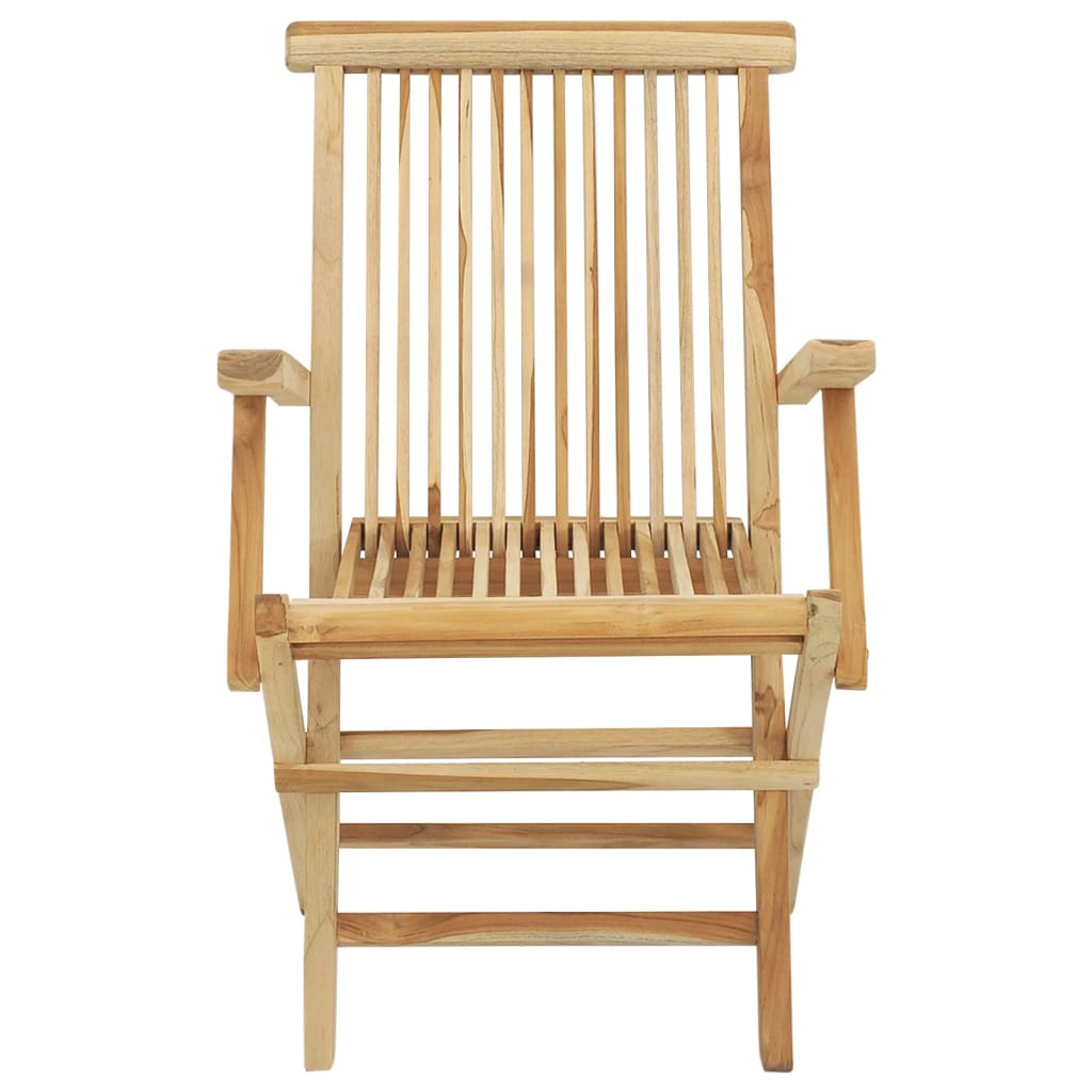 Garden Dining Set | Teak | Fine sanded teak hardwood | Medium | Foldable