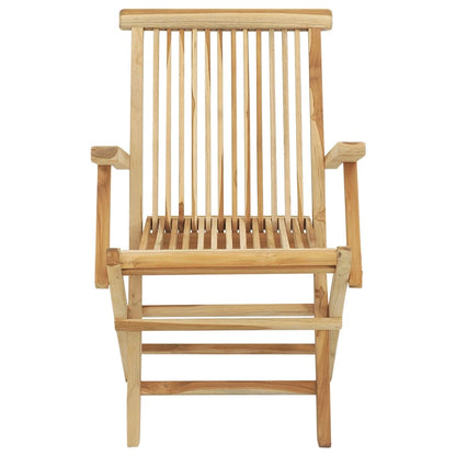 Garden Dining Set | Teak | Fine sanded teak hardwood | Medium | Foldable