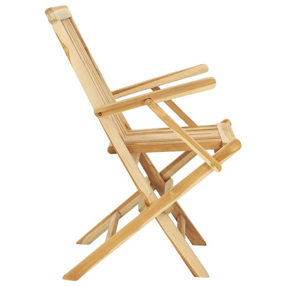 Garden Dining Set | Teak | Fine sanded teak hardwood | Medium | Foldable