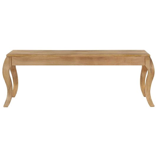247110 vidaXL Coffee Table 116x66x41 cm Solid Mango Wood