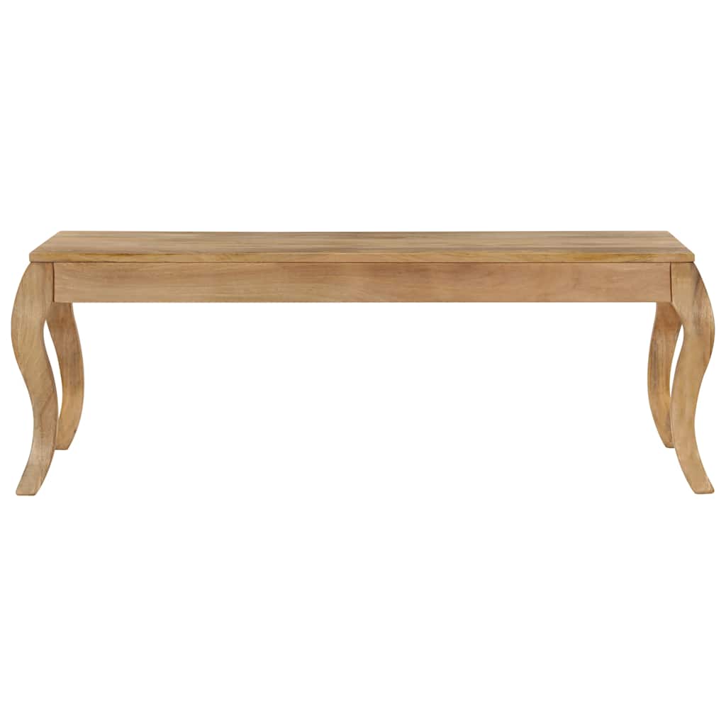 247110 vidaXL Coffee Table 116x66x41 cm Solid Mango Wood