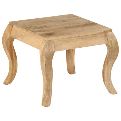 247112 vidaXL End Table 45x45x40 cm Solid Mango Wood