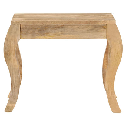 247112 vidaXL End Table 45x45x40 cm Solid Mango Wood
