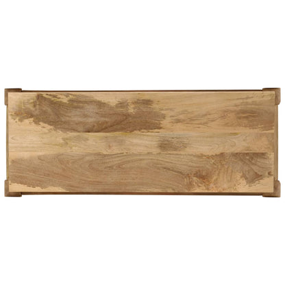 Console Table 118x38x76 cm Solid Mango Wood