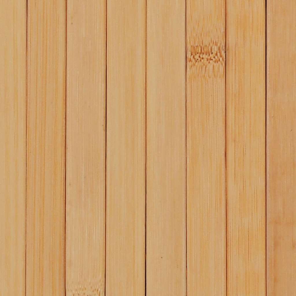 Room Divider Bamboo Width 250 cm Height 165 cm Natural