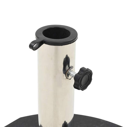 Parasol Base | Black | Granite | Medium | Parasol Base | Round | Modern