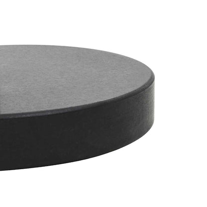 Parasol Base | Black | Granite | Medium | Parasol Base | Round | Modern