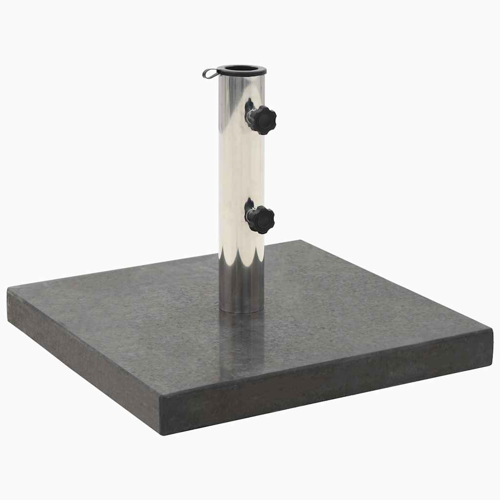 Parasol Base | Black | Granite | 45 cm x 45 cm base | Parasol Base
