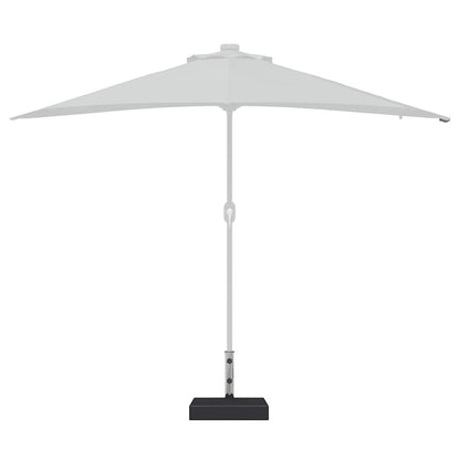 Parasol Base | Black | Granite, Stainless Steel | Standard | Parasol Base