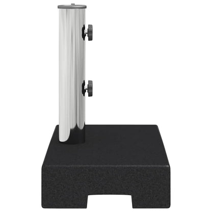 Parasol Base | Black | Granite, Stainless Steel | Standard | Parasol Base
