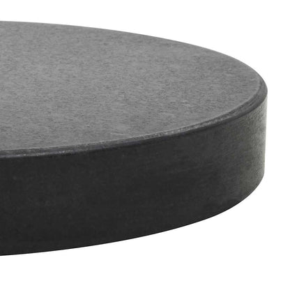 Parasol Base | Black | Granite and Stainless Steel | 20 kg
