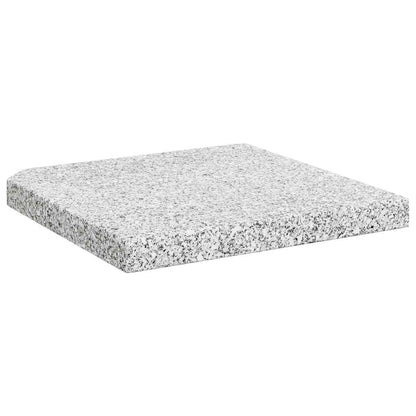 Umbrella Weight Plate Granite 25 kg Square Grey