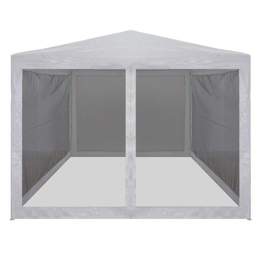 Party Tent with 4 Mesh Sidewalls 3x3 m