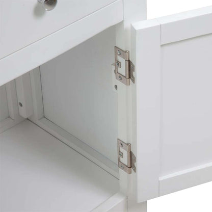 247123 vidaXL Sideboard 90x33,5x83 cm Solid Oak Wood