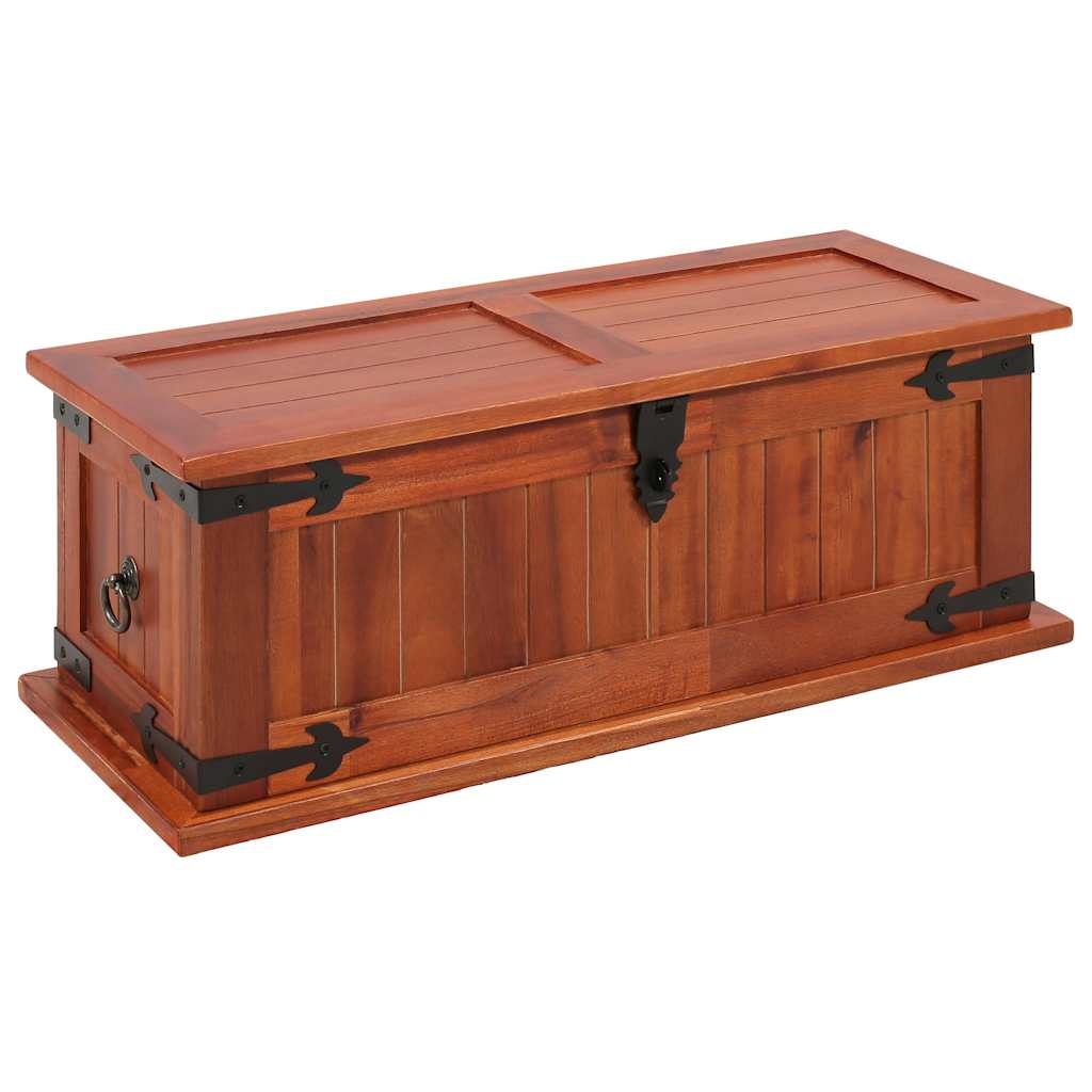 247240 vidaXL Storage Chest 60x25x22 cm Solid Acacia Wood