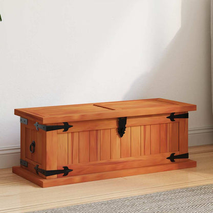 247240 vidaXL Storage Chest 60x25x22 cm Solid Acacia Wood