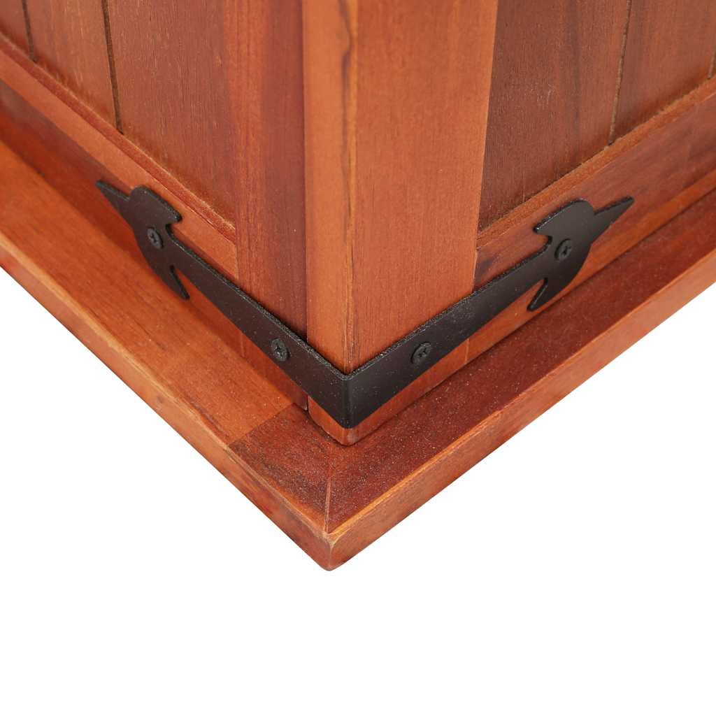 247241 vidaXL Storage Chest 79x34x32 cm Solid Acacia Wood