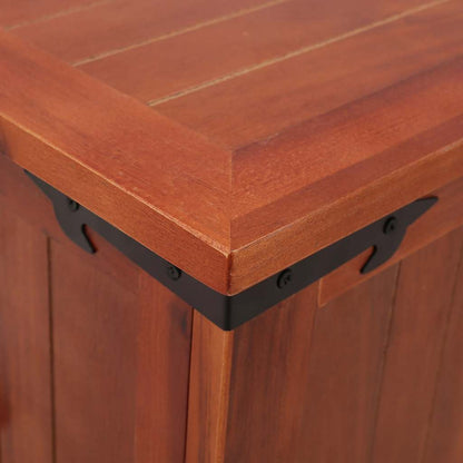 Storage Chest | Brown | Solid acacia wood, MDF | 79 x 34 x 32 cm