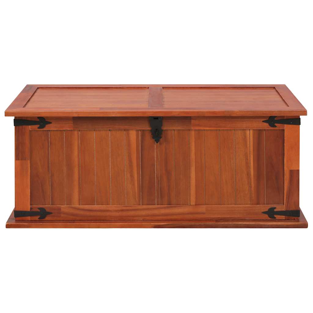 Storage Chest | Brown | Solid Acacia wood, MDF | 90 cm x 45 cm x 40 cm
