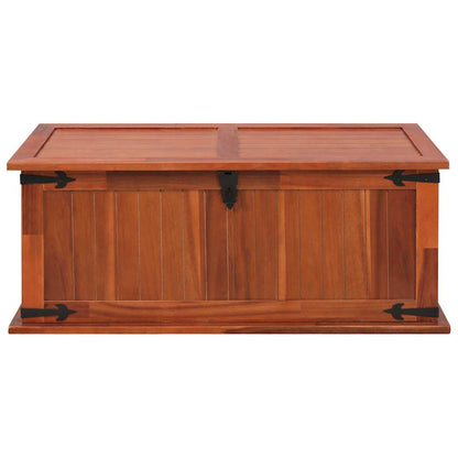 247242 vidaXL Storage Chest 90x45x40 cm Solid Acacia Wood