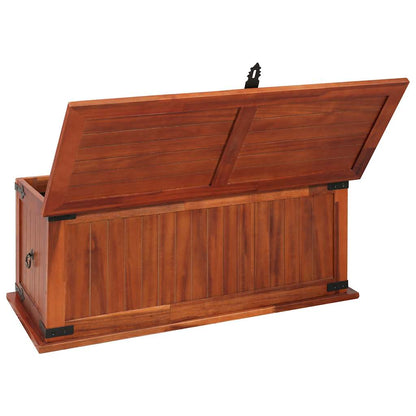 Storage Chest | Brown | Solid Acacia wood, MDF | 90 cm x 45 cm x 40 cm