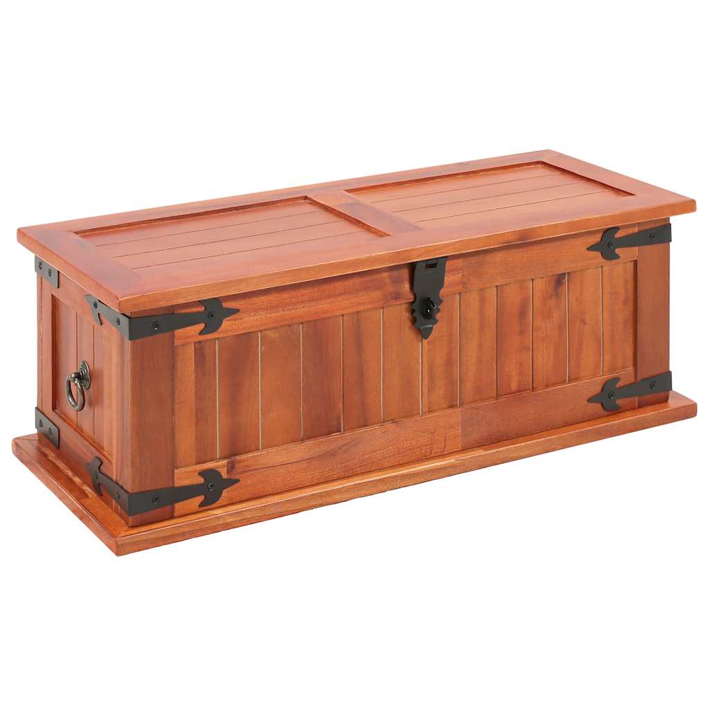Storage Chest | Brown | Solid acacia wood, MDF | Set of 3 | Storage Chest