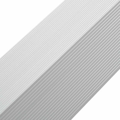5 pcs Decking Angle Trims Aluminium 170 cm Silver