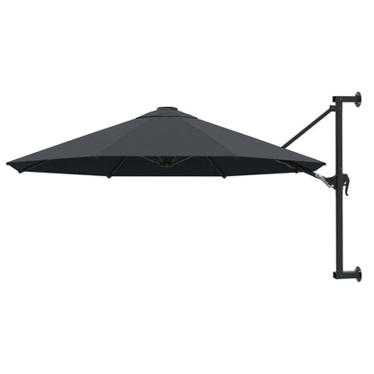 Garden Parasol | Anthracite | Polyester, Metal | Large | Tiltable