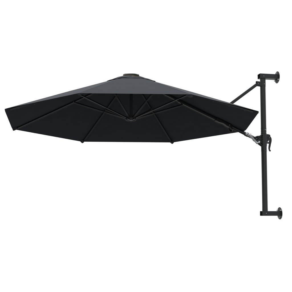 Garden Parasol | Anthracite | Polyester, Metal | Large | Tiltable