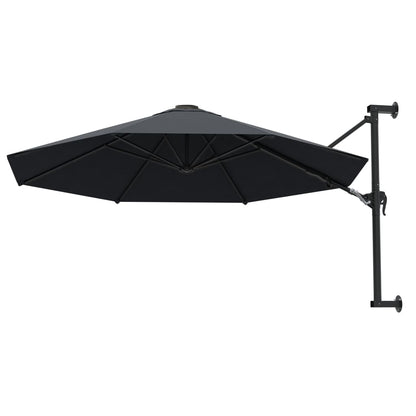 Garden Parasol | Anthracite | Polyester, Metal | Large | Tiltable