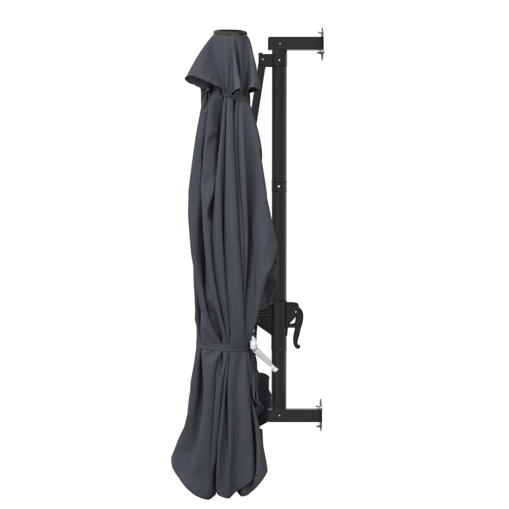 Garden Parasol | Anthracite | Polyester, Metal | Large | Tiltable