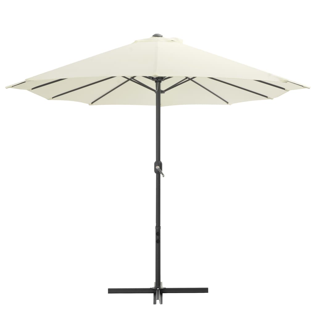 Parasol | Sand | Polyester and Aluminium | Extra Large |  Collapsible